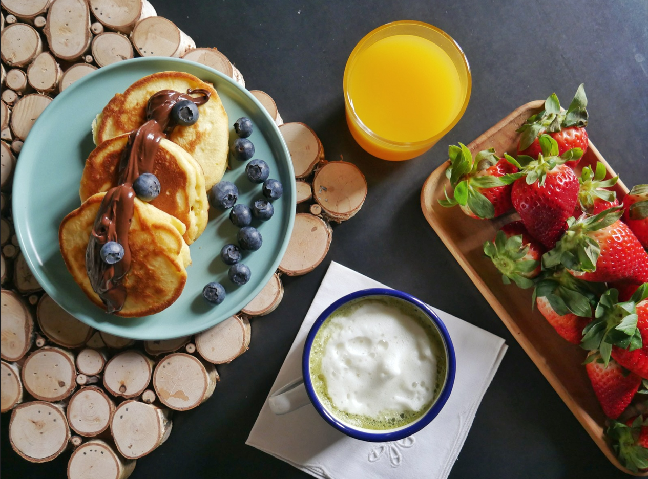 Un esempio di colazione veg 